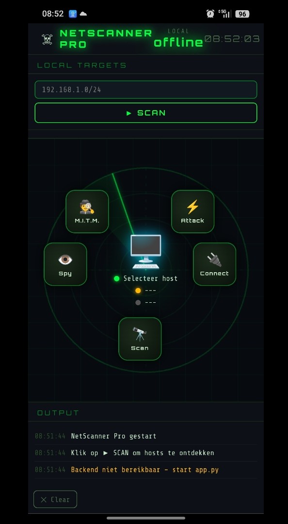 Network Scanner and Spoofer