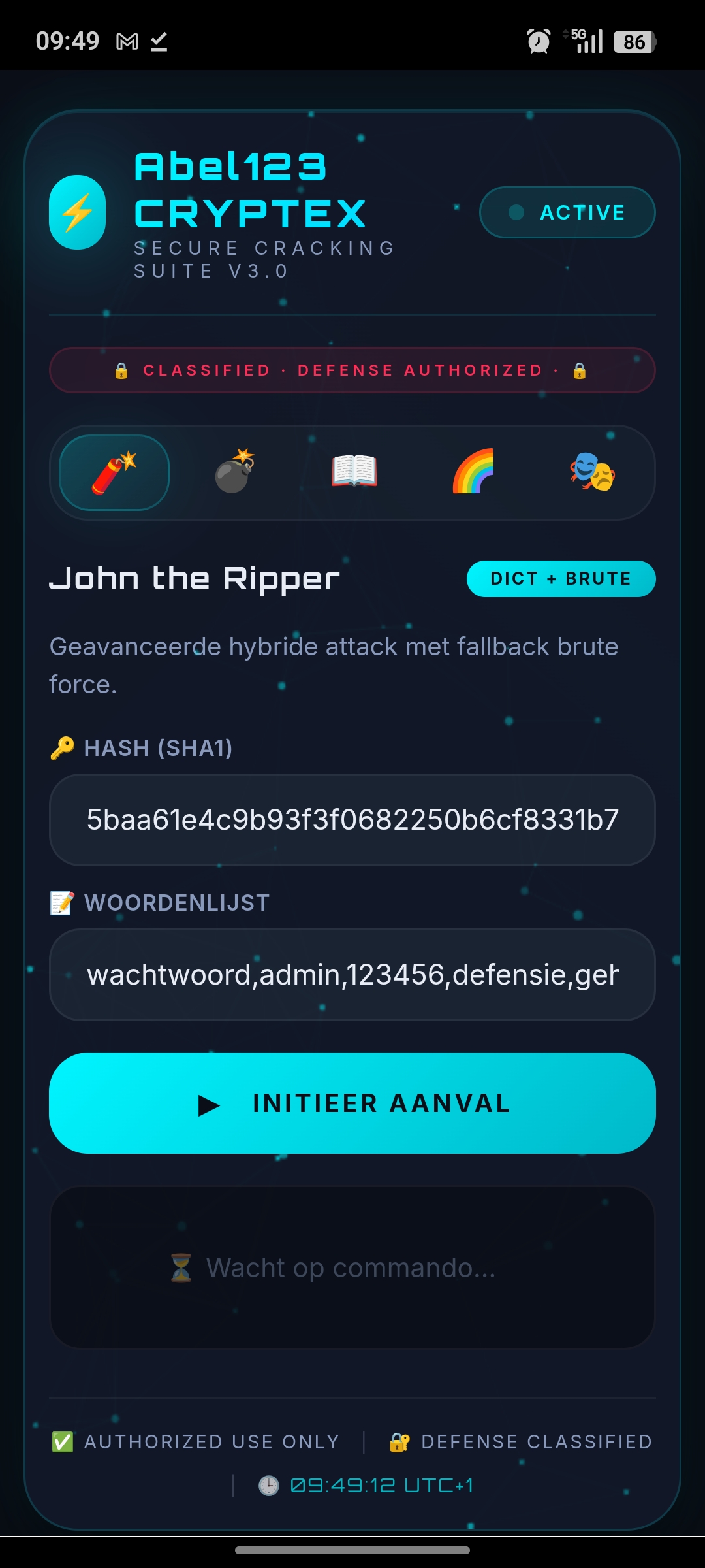 Abel123 Password Ripper