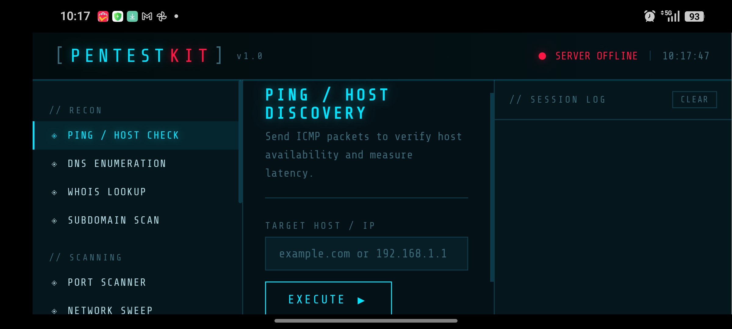 PentestKit Host Discovery